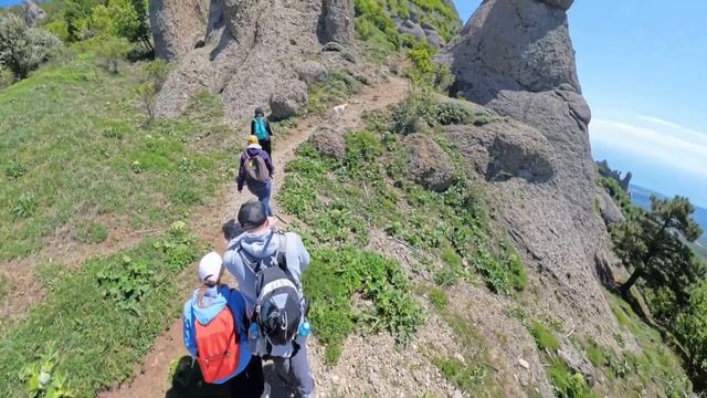 Поход на вершину Южная Демерджи 10 мая 2024. Высота 1356 метров. смотреть онлайн