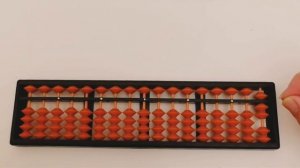 Простой счёт на абакусе 5-9