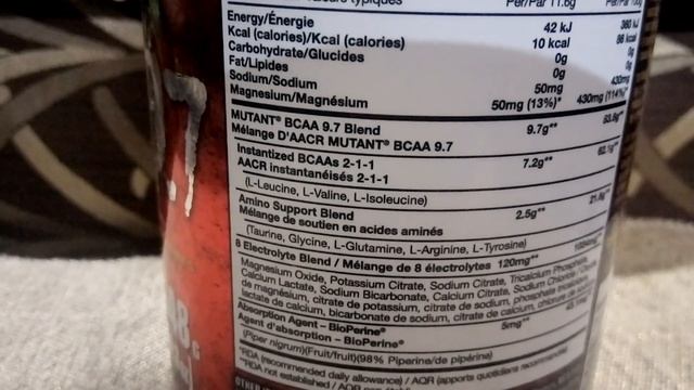 Mutant BCAA 9.7 Review смотреть онлайн