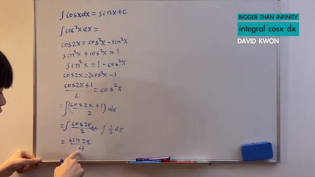 integral cosx dx integral cos^2x dx integral cos^3x dx смотреть онлайн