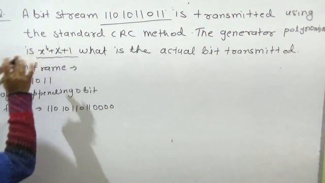 CRC in Computer Network | Cyclic Redundancy Check | Example |Computer Network смотреть онлайн