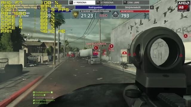 Battlefield: Hardline - AMD APU A8-7600 [GAMEPLAY] смотреть онлайн