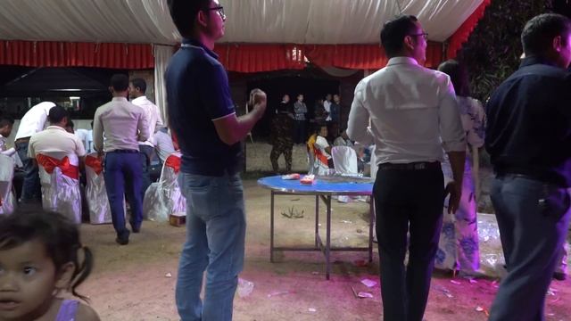 Cambodian Wedding Food & Party In Ba Phnom, Prey Veng Province смотреть онлайн