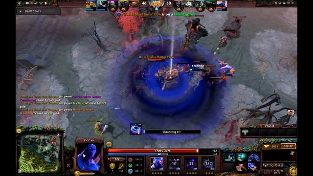 DOTA 2. Rampage. Enigma смотреть онлайн