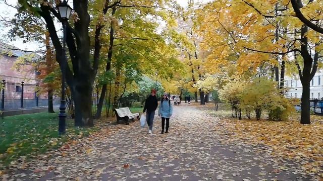 Кронштадт 01 10 2021г Екатерининский парк и Андреевский сад смотреть онлайн