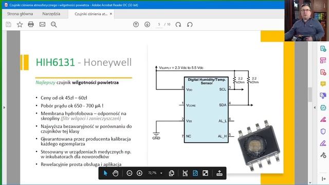 Czujniki ciśnienia i wilgotności - Bosch i Honeywell - Part 01 смотреть онлайн