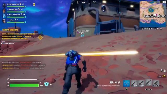 FORTNITE SEM CONSTRUÇÃO - CONFERINDO O GAME смотреть онлайн