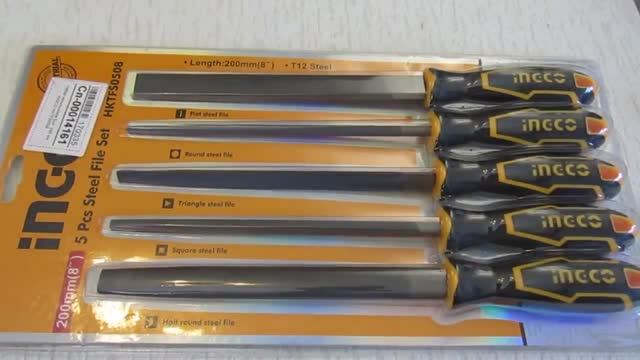 Набор напильников INGCO HKTFS0508 смотреть онлайн