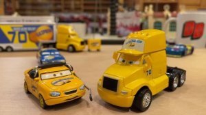 Mattel Disney Cars Gasprin Semi Cab (Piston Cup Team) Tim Mileron Cancelled Prototype Floyd