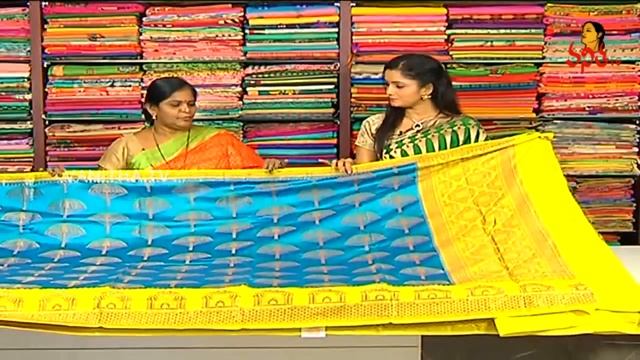 Ananda Blue Color Banarasi Pattu Saree | New Arrivals | Manoharam | Vanitha TV смотреть онлайн