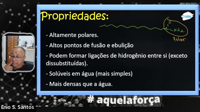 Aula temática Amina x amida смотреть онлайн