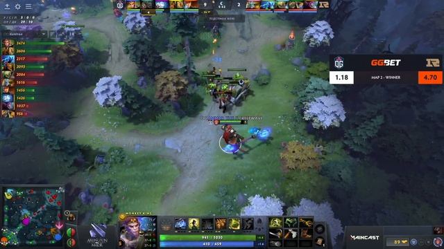 OG vs RNG | Game 2 | Group Stage - PGL Major Arlington 2022 смотреть онлайн