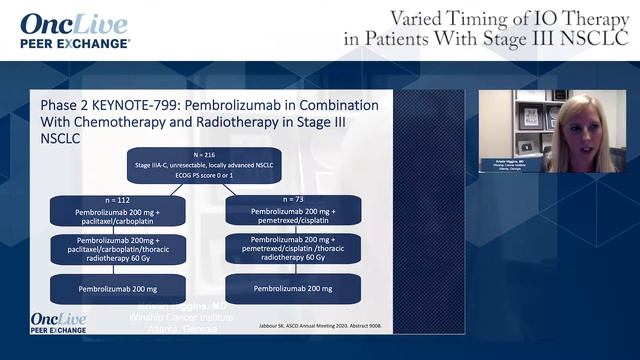 Varied Timing of IO Therapy in Patients With Stage III NSCLC смотреть онлайн
