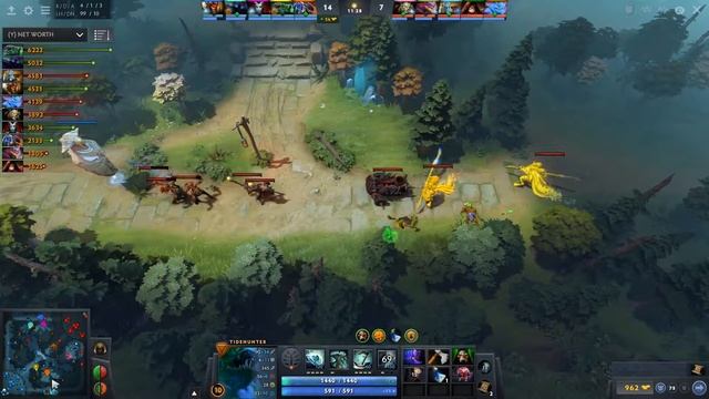 MagicaL (Rank 99) plays Tidehunter Dota 2 Full Game смотреть онлайн