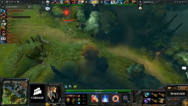 Dota 2 - Corsair Summer Tournament - Group C - EG vs Dignitas, game 1 смотреть онлайн