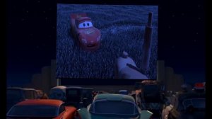 Cars Go to Radiator Springs Cinema to Watch Mcqueen & Mater Tractor Tipping