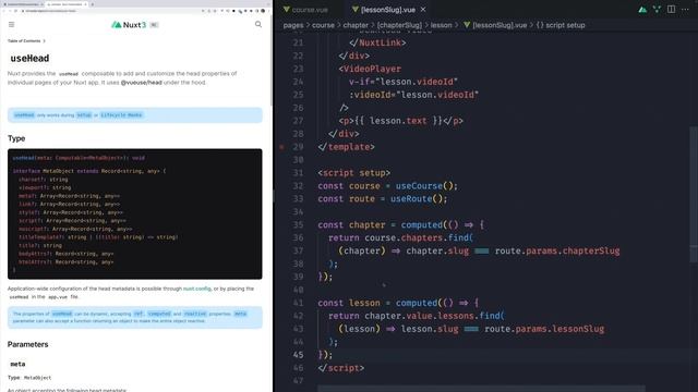 014-Mastering Nuxt - useHead composable - HD смотреть онлайн