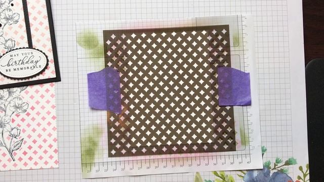 Stampin' Up! Decorative Mask Technique смотреть онлайн