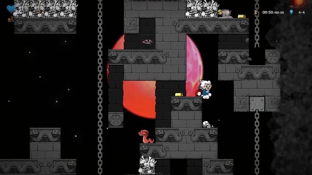 Spelunky 2 - Duat with Spike Boots (EASY) смотреть онлайн