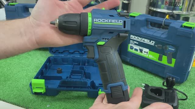 НОВИНКА!! 12вт бесщеточный шуруповерт ROCKFIELD со съемным патроном. смотреть онлайн