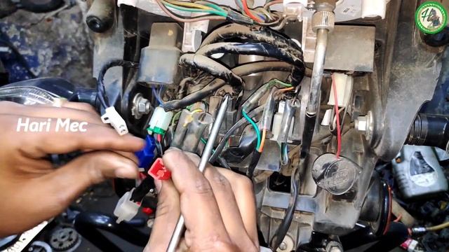Honda CB Shine BS4 AC To DC Headlight on off + Engine kill switch Wiring kit смотреть онлайн