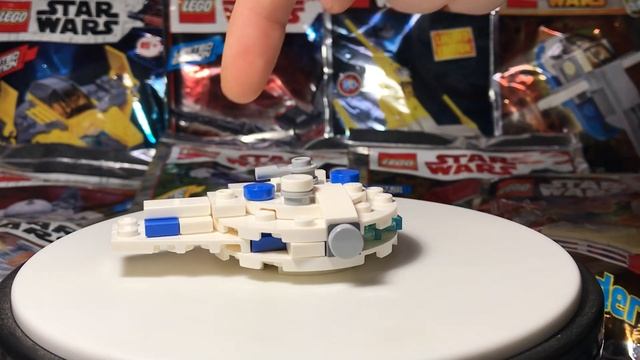 LEGO Star Wars Limited Edition White Millennium Falcon Foil Pack Bag Build Set 911949 смотреть онлайн
