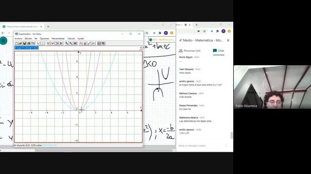 4° Medio - Matemática - Módulo 4 - Clase 2 - 26 Agosto 2020 смотреть онлайн