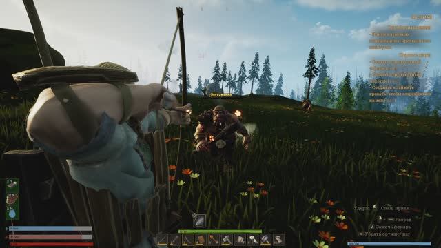 Древние  Русы :  выживание  #4   Глюпый  урус .