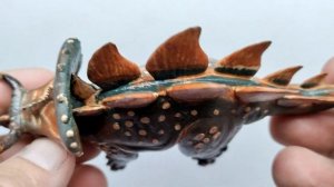 STEGOCERATOPS!!! Lulu's Customs N Classics Jurassic World style Stegoceratops Review!!!