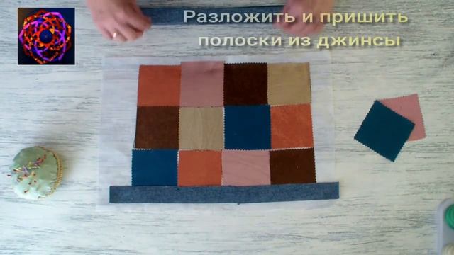 ПРОСТО и ЯРКО!!! из ДЖИНСОВ и ПОРТЬЕРНОЙ ткани [ИДЕЯ] для СУМКИ на ЛЕТО смотреть онлайн