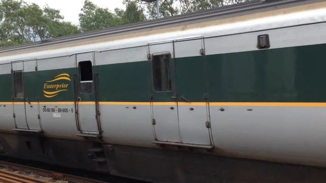 14 05 Enterprise departing Central Station, Belfast. смотреть онлайн