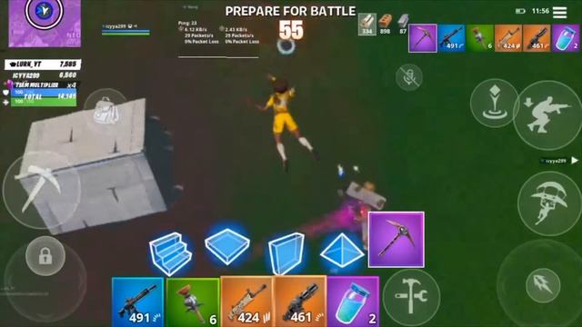 Fortnite Mobile// New LTM// “HORD RUSH”// 2- Fingers смотреть онлайн