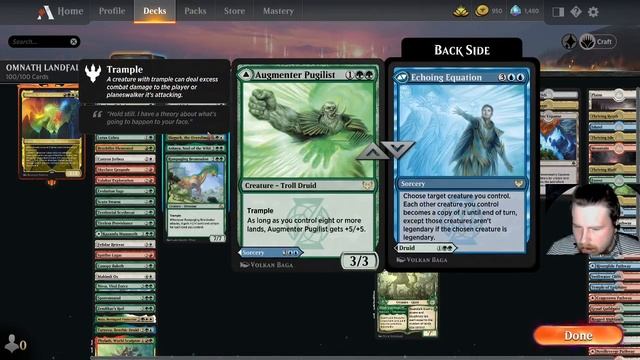 MTG ARENA Omnath, Locus of Creation Landfall Historic Brawl Deck Tech смотреть онлайн