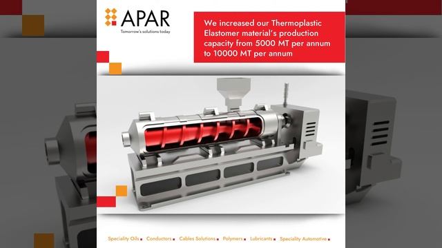 APAR Polymer Thermoplastic Elastomers смотреть онлайн