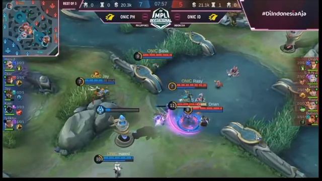 ONIC PH VS ONIC ID | MPL INVITATIONAL |MATCH 3 DAY 1