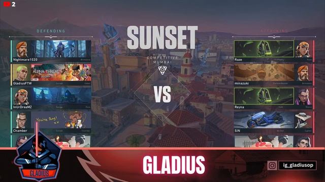 VALORANT LIVE STREAMING | GLADIUS GAMING смотреть онлайн