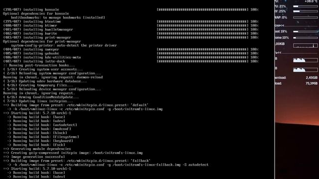 Установка ArchLinux UEFI(systemd-boot) + Plasma(KDE) смотреть онлайн