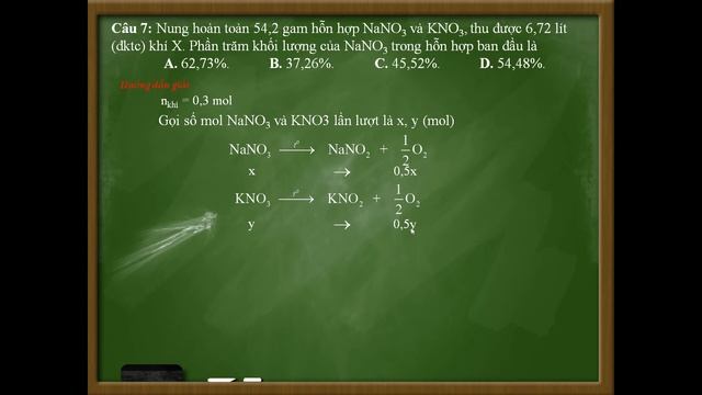 CÂU 7 BAI TAP MUOI NITRAT смотреть онлайн