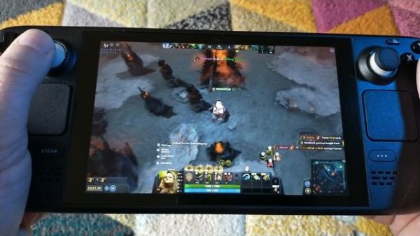 DOTA 2 on Steam Deck - Is It Any Good?!