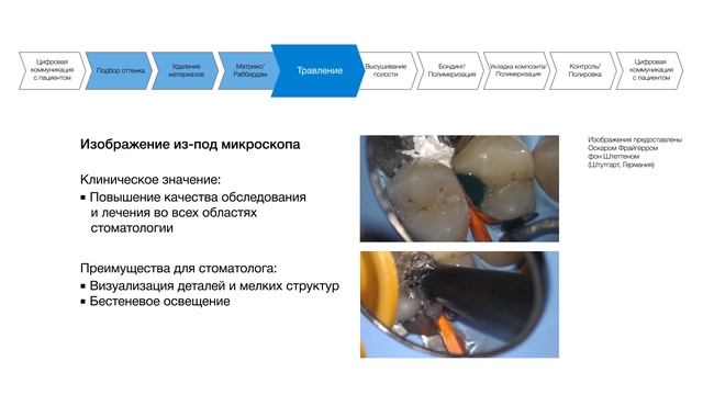 Описание рабочего процесса с ZEISS EXTARO 300