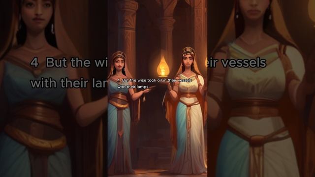 Matthew 25:1-7 | Bible Reading | AI Animation, Splash Art #bible #biblereading #aianimation смотреть онлайн
