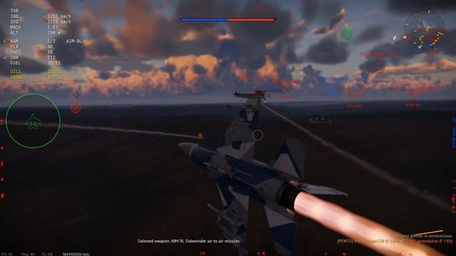 That Really AWESOME TEAMWORK.... [F-16A ADF] |War Thunder| смотреть онлайн