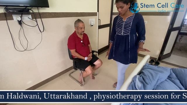 The Patient From Uttarakhand, Physiotherapy Session For Spinocerebellar Ataxia | Stem Cell Therapy