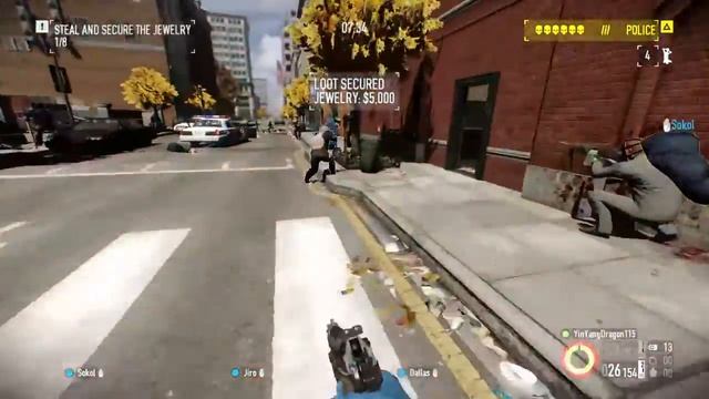 PAYDAY 2: Jewelry Store (DS OD pacifist) Loud смотреть онлайн