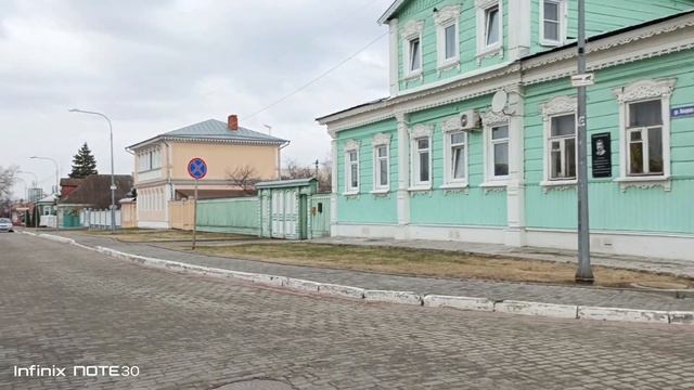 город Коломна - улица Святителя Филарета, Соборная площадь... смотреть онлайн