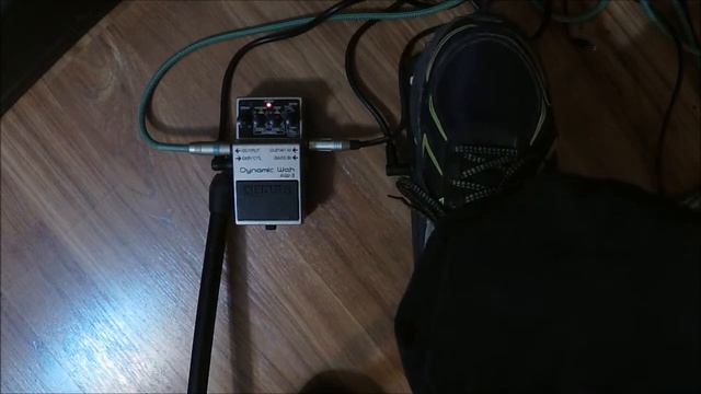 Boss AW-3 Dynamic Wah "Humanizer" mode w/ Source Audio expression pedal Part 1 смотреть онлайн