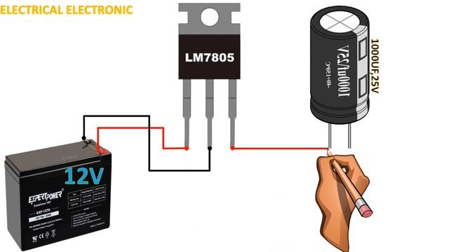 Best Way 12v To 5v Control Circuit Diagram.