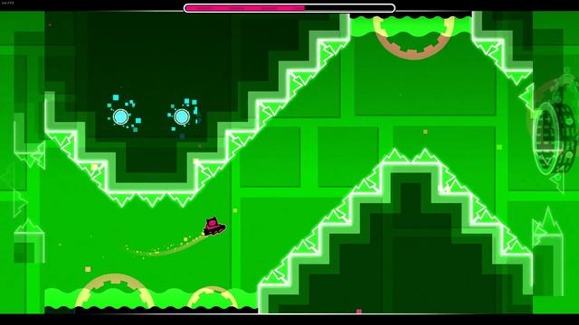 Первый для меня официальный пройденный демон в Geometry Dash. CLUBSTEP. смотреть онлайн