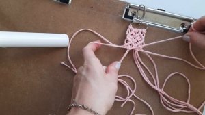 Брелок сердце в технике макраме, мастер-класс🤍