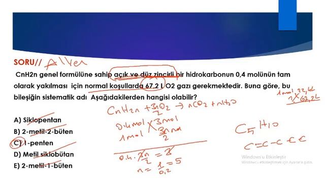 12.Sınıf Kimya Organik Kimya Alkenler-4 (Sevilay ŞAHİN) смотреть онлайн